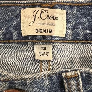 J Crew denim shorts